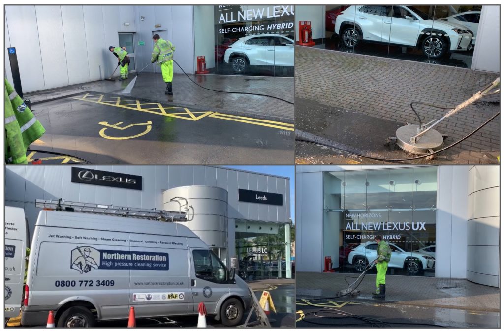 Lexus-Forecourt-Cleaning