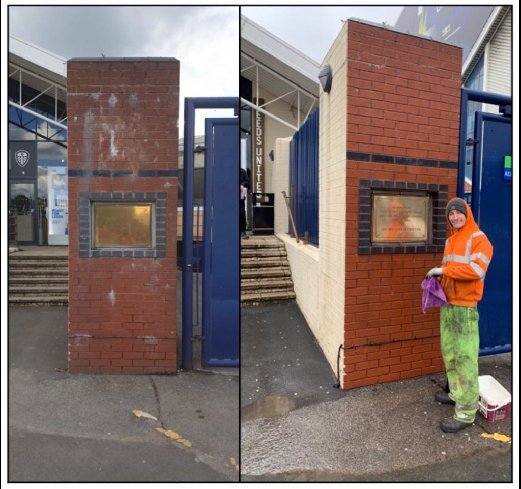 Memorial Cleaning Leeds United