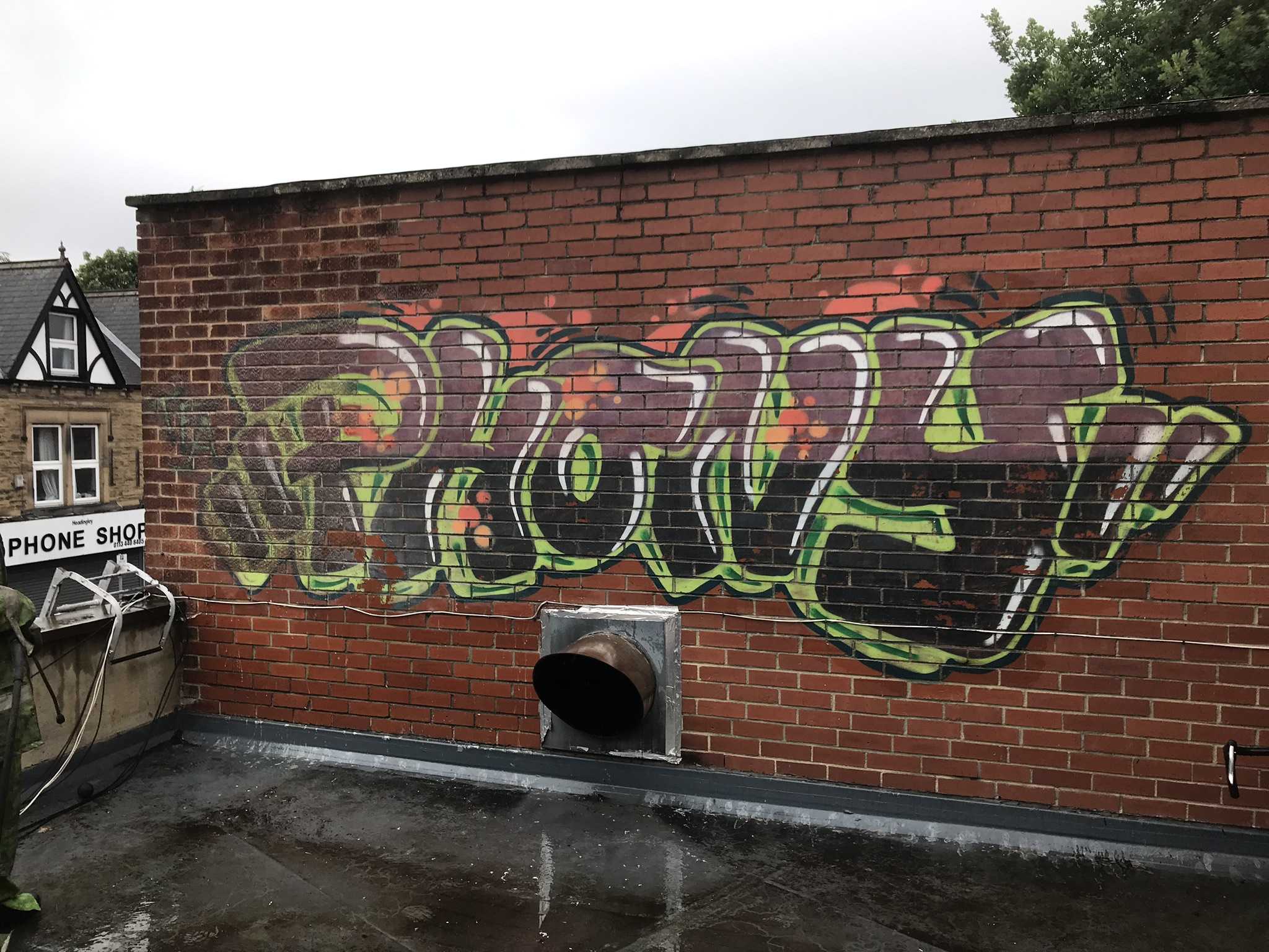 Graffiti on Brickwork